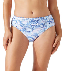 Tommy Bahama Women's Island Cays Abalone Side Shirred High Waist Bikini Bottom