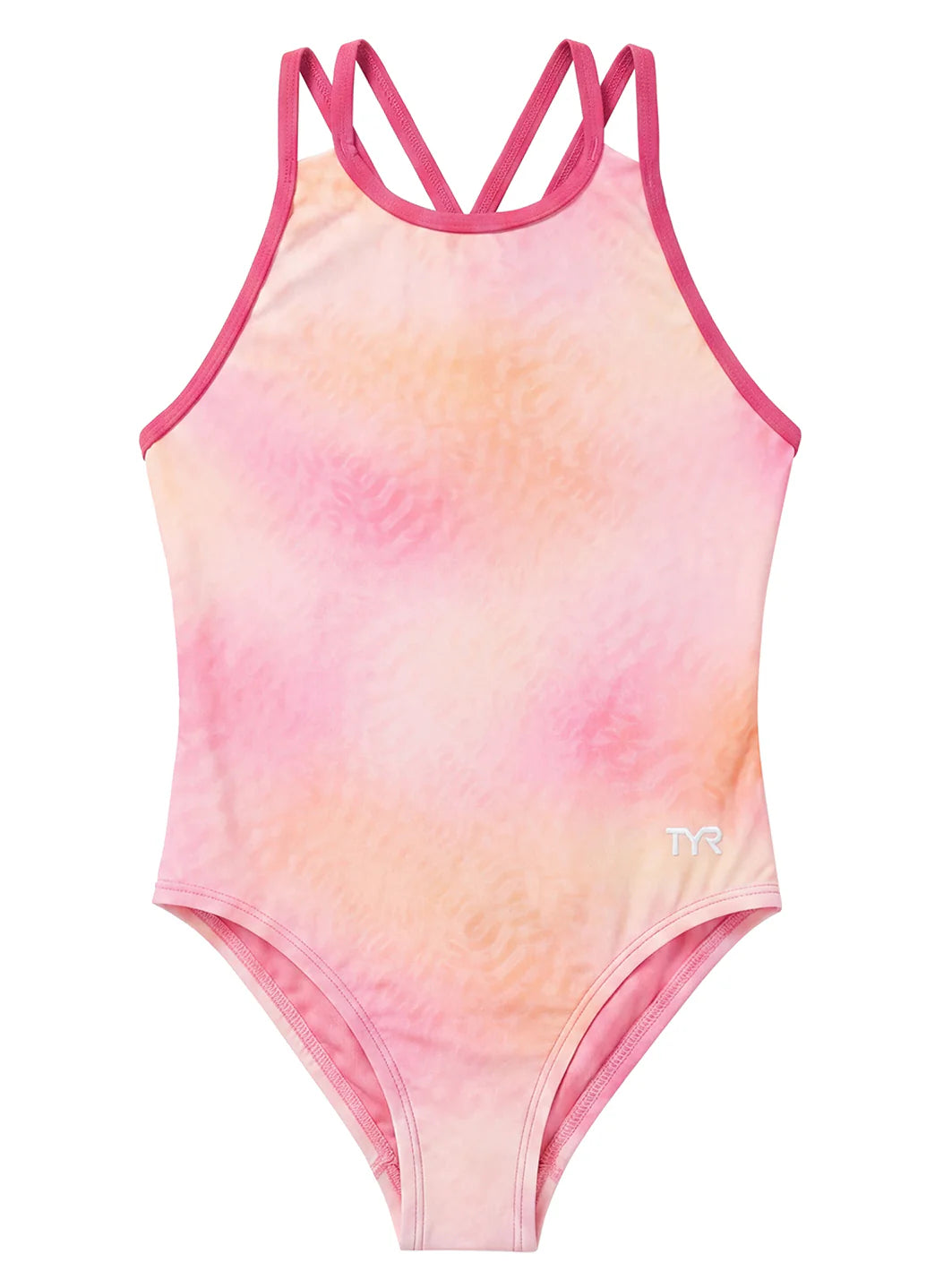 TYR Girls' Sonorous Durafast Elite Oliviafit One Piece Swimsuit (Little Kid, Big Kid)
