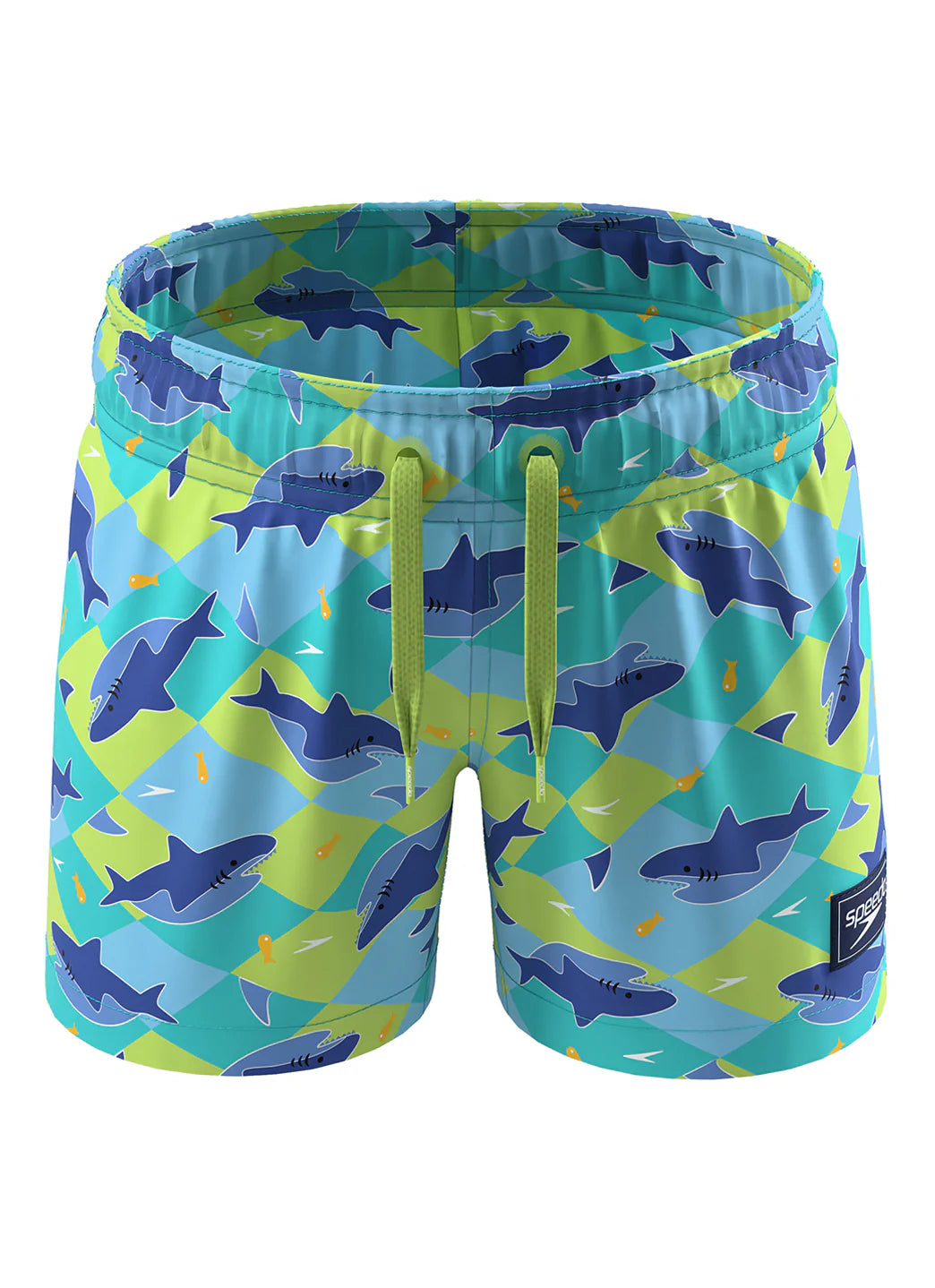 Speedo Boys' Shark Print Swim Trunks (Baby, Toddler, Little Kid)