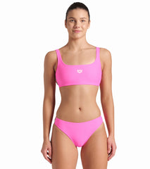 Arena Women's Icons Solid Bralette Two Piece Swimsuit Set