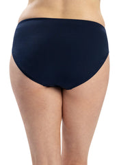 Dolfin Women's Aquashape Solid Mid-Rise Moderate Bikini Bottom