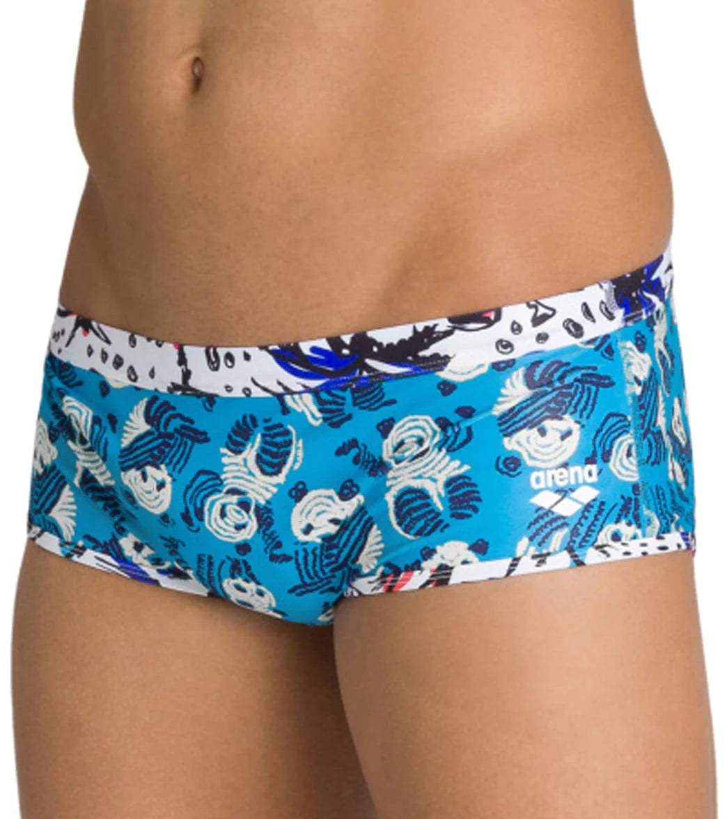 Arena Men's Pandas MaxLife Reversible Low Waist Short Swimsuit