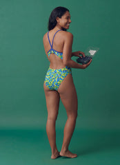 Sporti Blueberry Breeze Thin Strap One Piece Swimsuit (22-44)