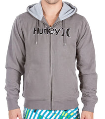 Hurley Guys' One & Only Sherpa Zip Up Hoodie