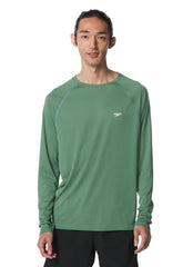 Speedo Active Men's Solid Easy Long Sleeve Swim Shirt
