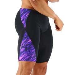 TYR Men's Cadence Blade Splice Jammer Swimsuit