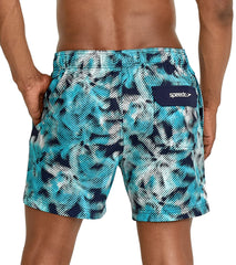 Speedo Men's 16" Printed Palm Swim Trunks