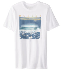 Hurley Men's Rising Tides Short Sleeve Tee