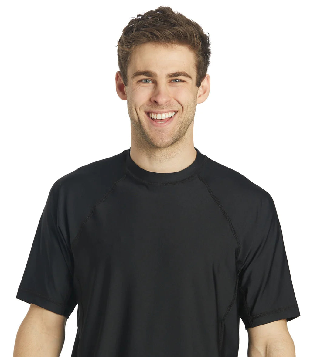 Sporti Men's S/S  UPF 50+ Comfort Fit Rashguard