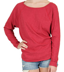 Hurley Girls' Solid L/S Slouch Shirt