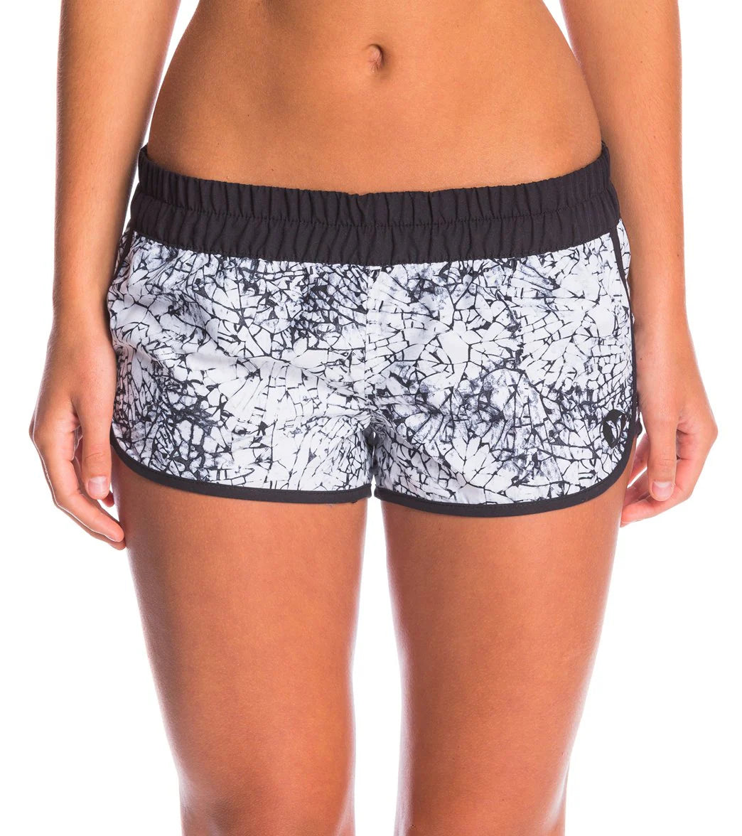 Hurley Women's Supersuede Printed 2.5" Beachrider Boardshort