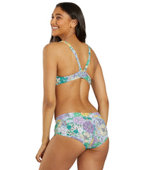 Sporti Active Bondi Floral Cheeky Boyshort Swim Bottom