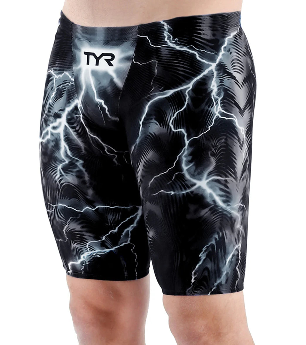 TYR Men's Venzo Phantom Oblivion High Waist Jammer Tech Suit Swimsuit
