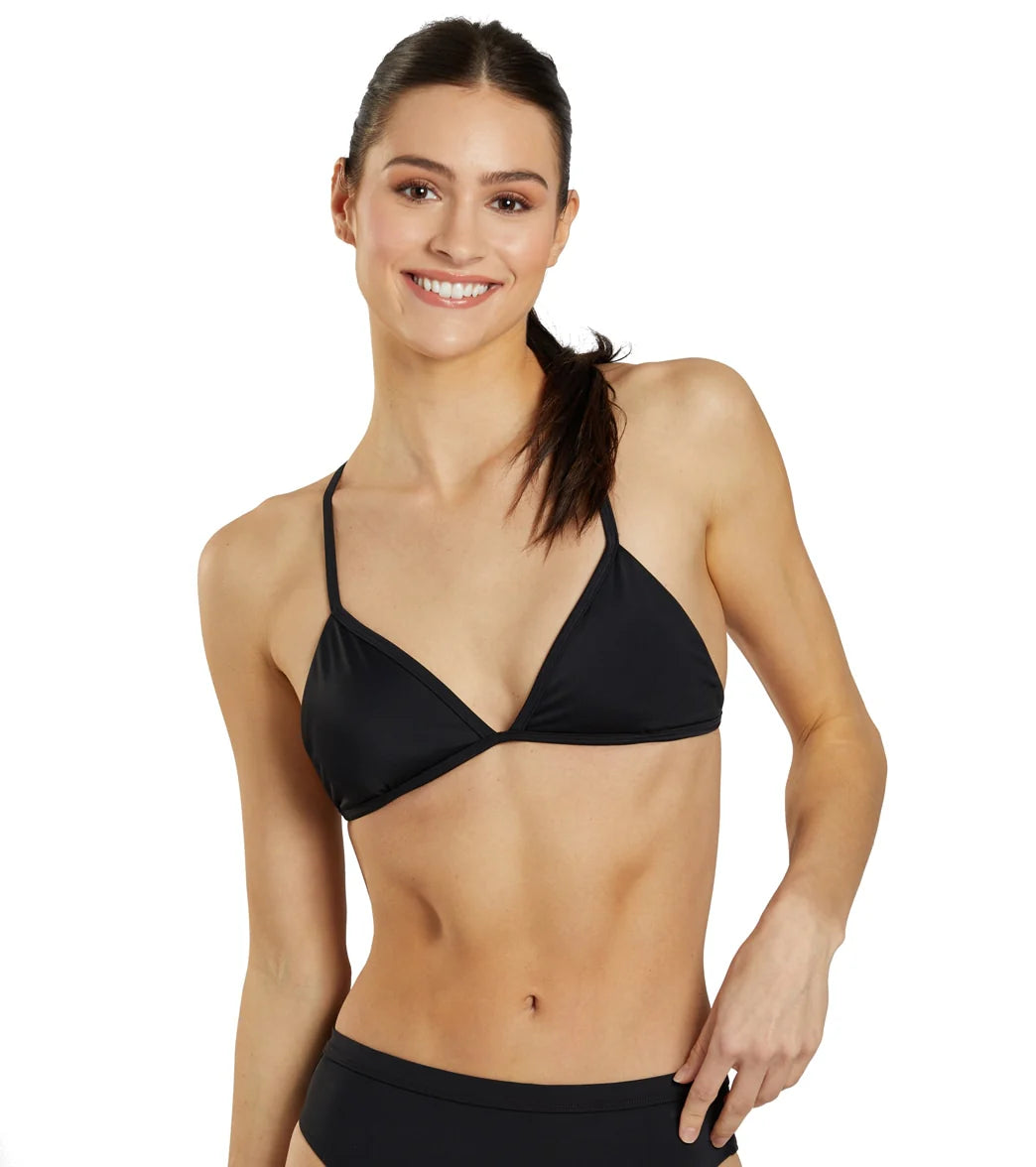 JOLYN Women's Solid Lily Bikini Top
