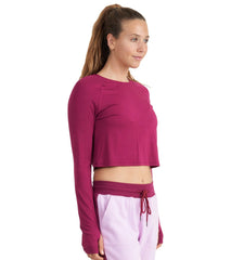 Thrive Societe Ruched Back Long Sleeve