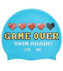 Sporti Game Over Silicone Swim Cap