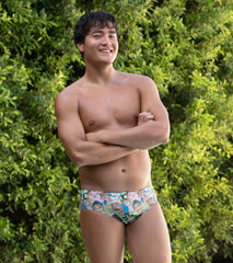 Sporti x Mat Chavez Limited Edition Chlorine Machines Brief Swimsuit