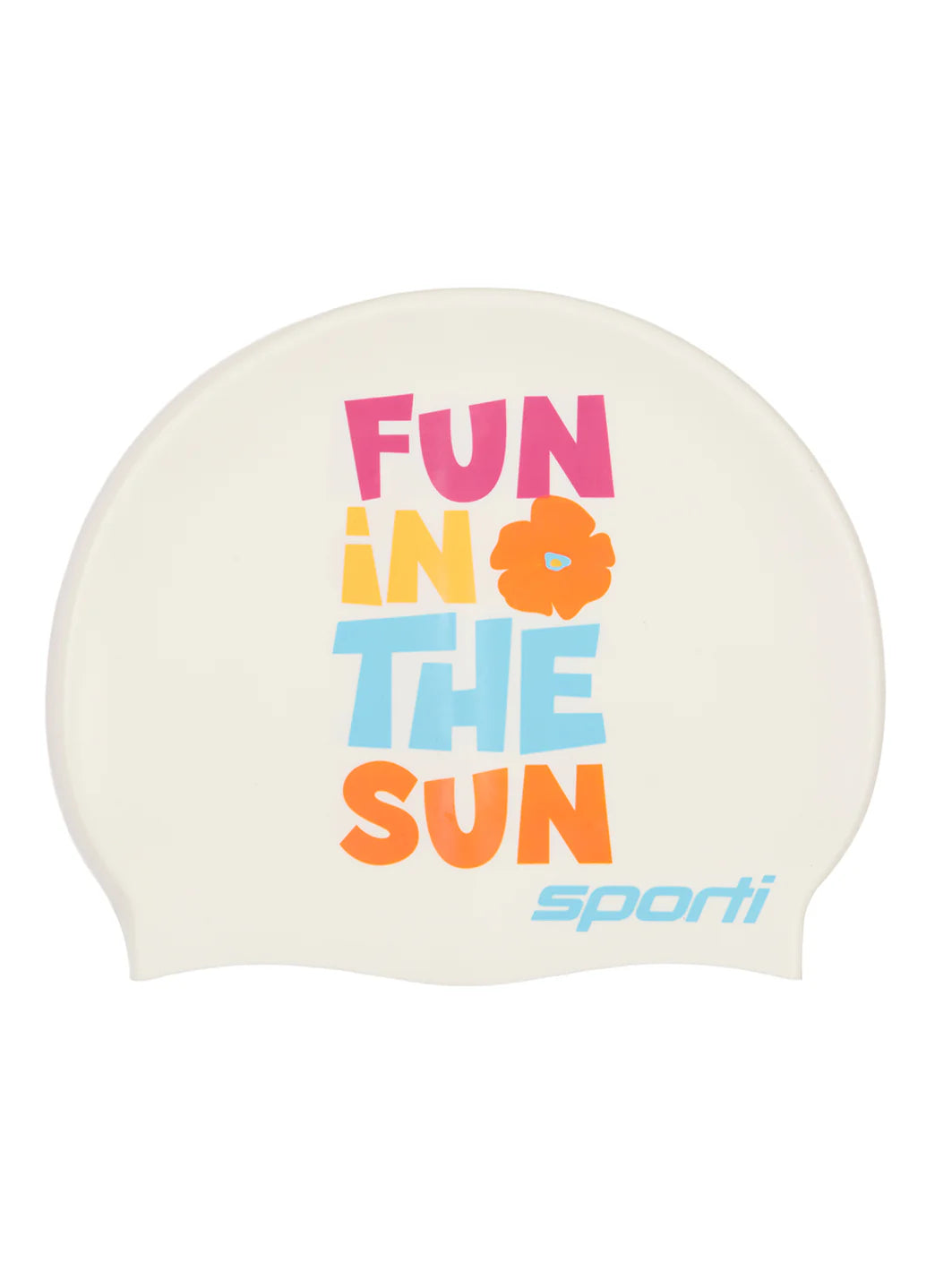 Sporti Fun in the Sun Silicone Swim Cap
