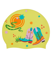 Sporti x Alex Walsh Space Cowboy Silicone Swim Cap