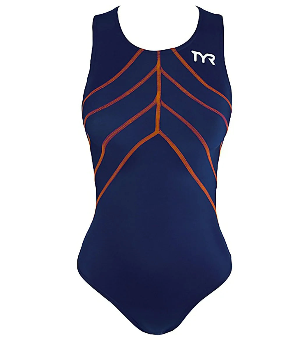 TYR Aquapel Female Zipperback Tech Suit Swimsuit