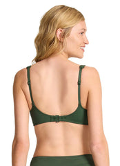 Tommy Bahama Women's Palm Modern Square Neck Bikini Top