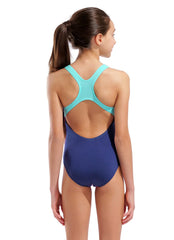 Arena Girls' Spray Paint Pro Back One Piece Swimsuit (Little Kid, Big Kid)