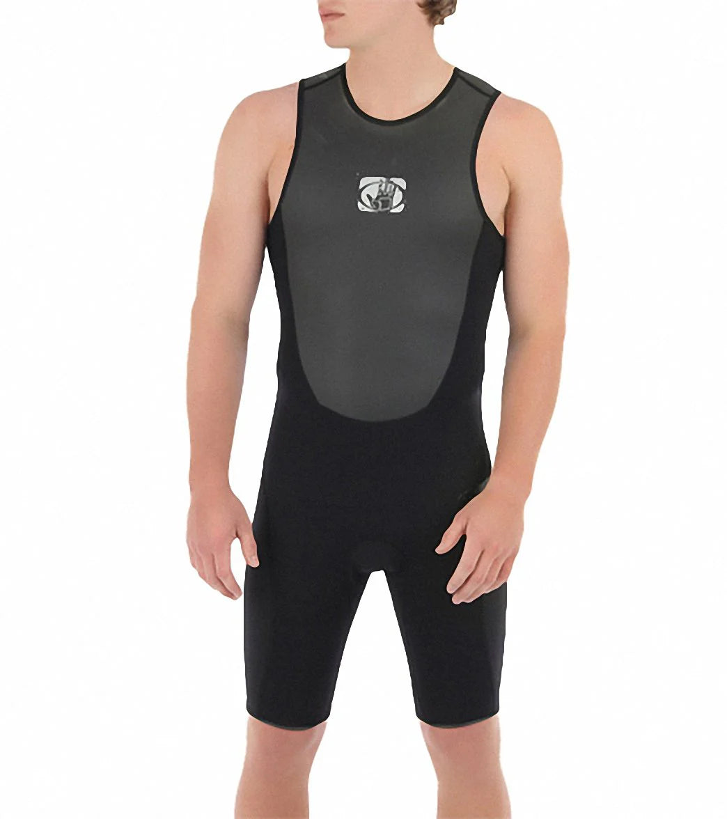 Body Glove Men's Fusion 2MM Back Zip Short John Wetsuit