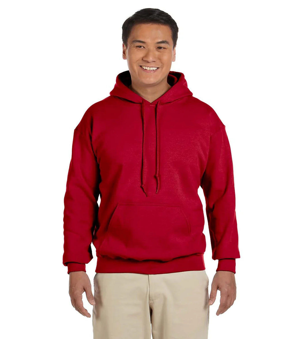 Gildan Unisex Heavy Blend Hoodie Antique Cherry Red
