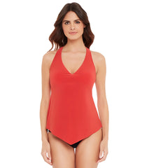 Magicsuit by Miraclesuit Solid Taylor Underwire Racerback Tankini Top