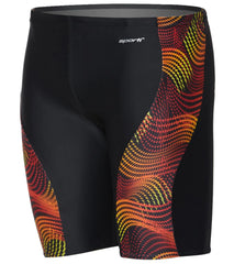 Sporti Polyester Cosmos Splice Jammer Swimsuit
