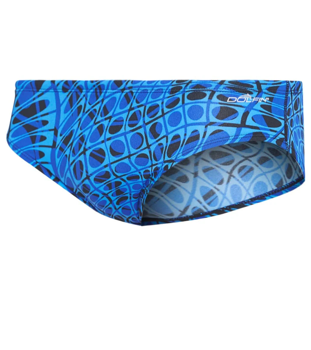 Dolfin Reliance Men's Energy All Over Racer Brief Swimsuit