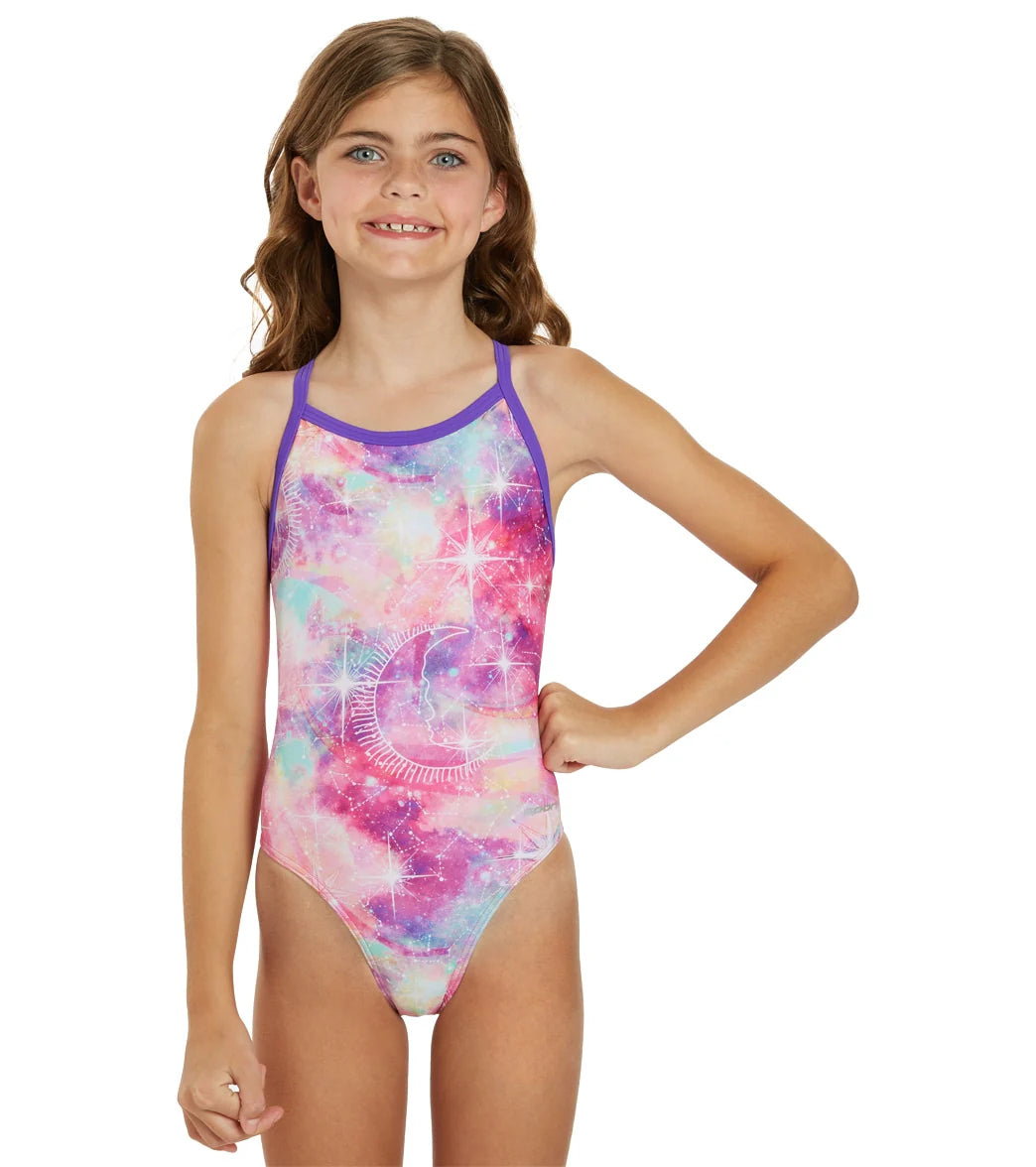 Sporti Galaxy Thin Strap One Piece Swimsuit Youth (22-28)