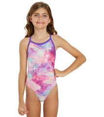 Sporti Galaxy Thin Strap One Piece Swimsuit Youth (22-28)