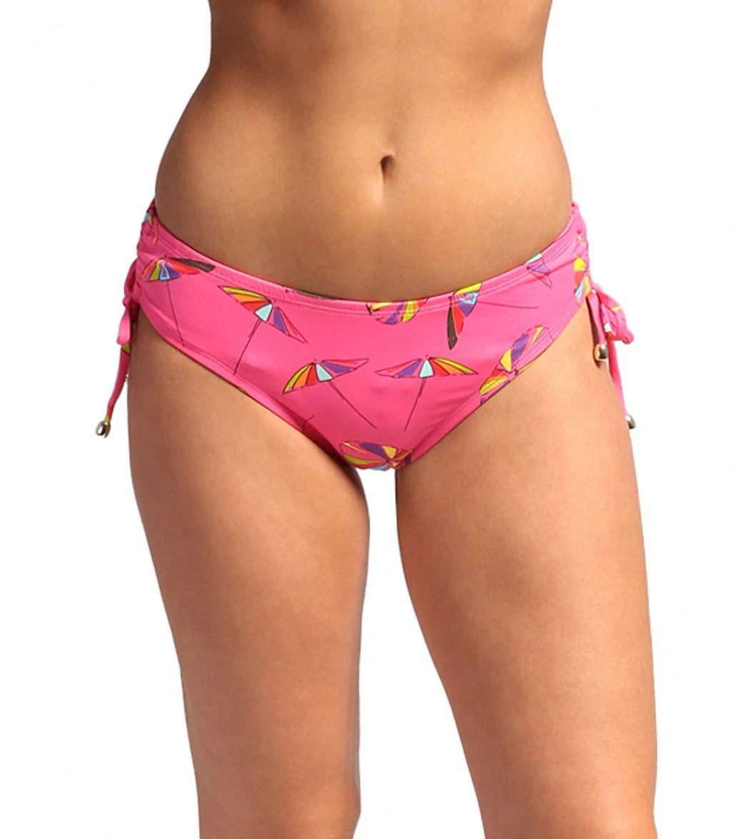 Anne Cole Umbrella's Alex Side Tie Hipster Bikini Bottom