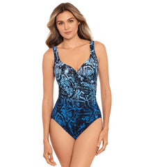Miraclesuit Women's Boa Blues It's A Wrap One Piece Swimsuit
