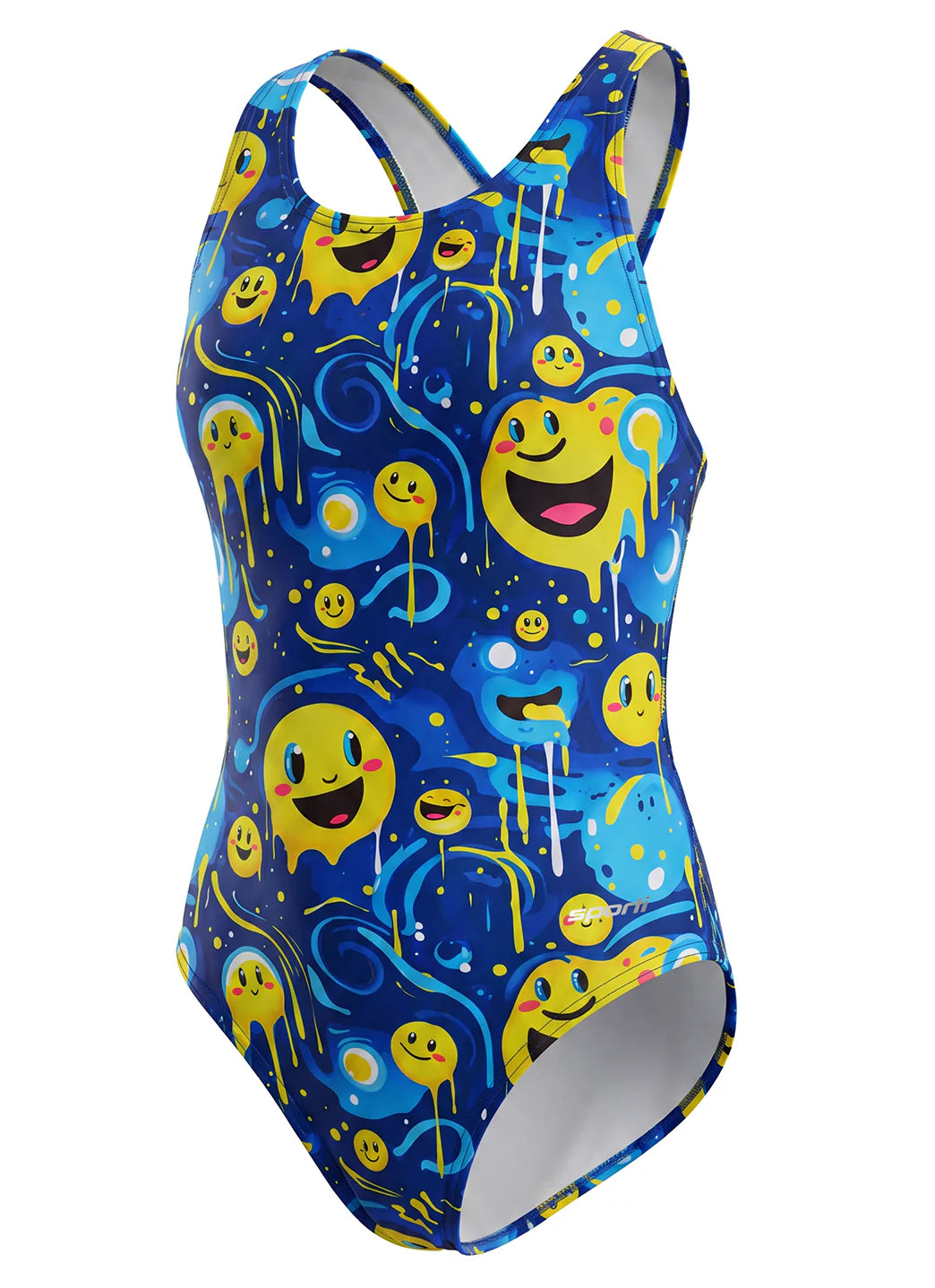 Sporti Space Drip Wide Strap One Piece Swimsuit (22-44)