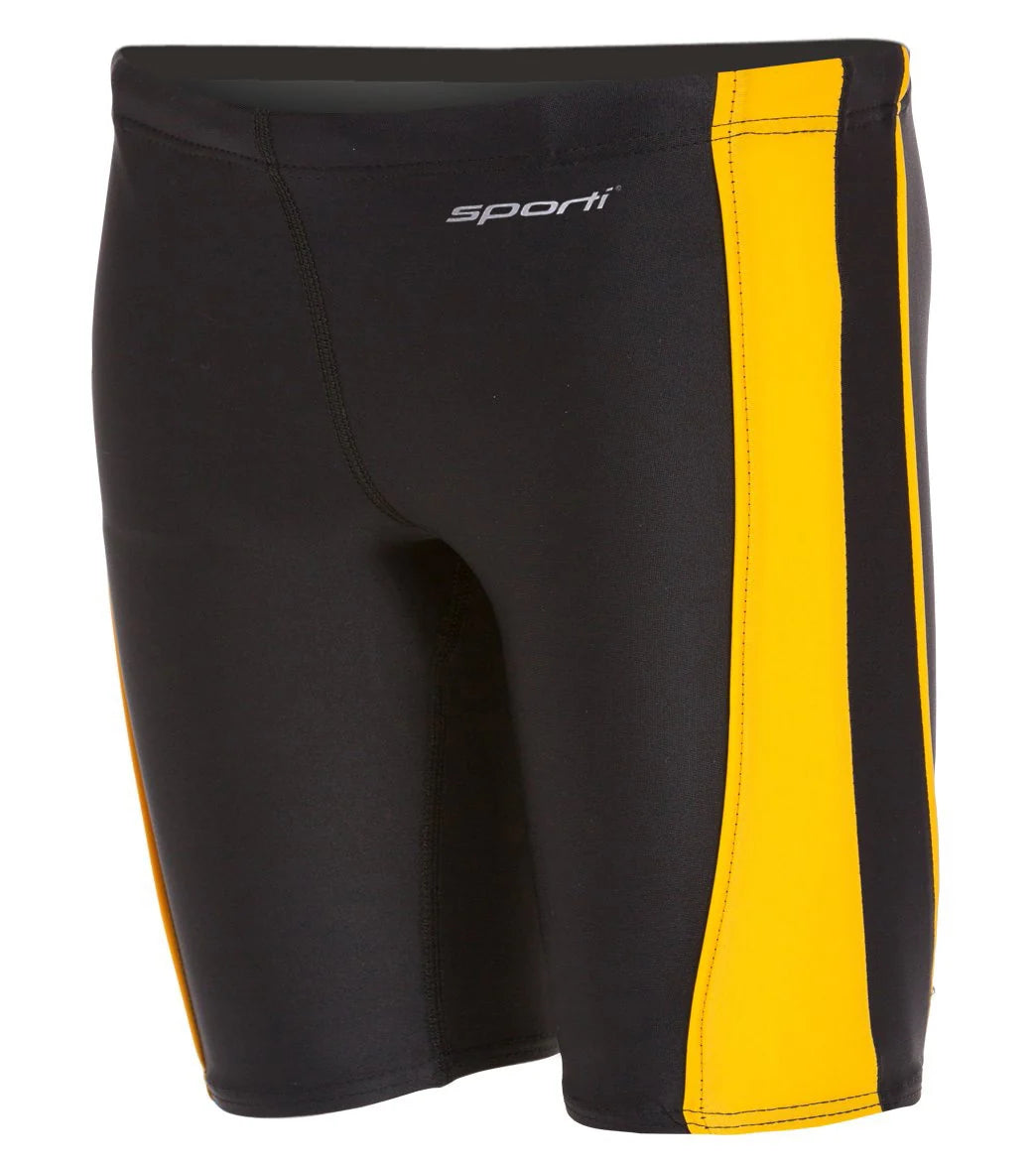 Sporti Piped Splice Swim Jammer Swimsuit Youth (22-28)