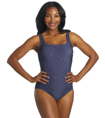 TYR Women's Lapped Scoop Neck Controlfit One Piece Swimsuit