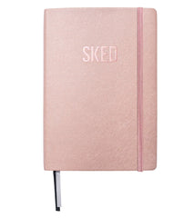 Sked Planner Small Rose Gold Planner