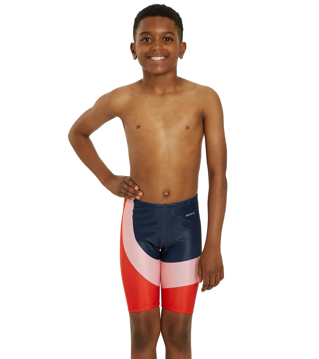 Sporti x Shaine Casas New Wave Jammer Swimsuit Youth (22-28)