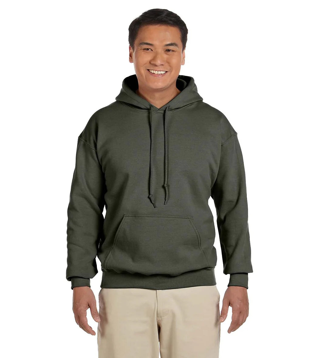Gildan Unisex Heavy Blend Hoodie Military Green