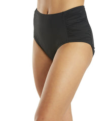 Jantzen Women's Solid Side Shirred Bikini Bottom