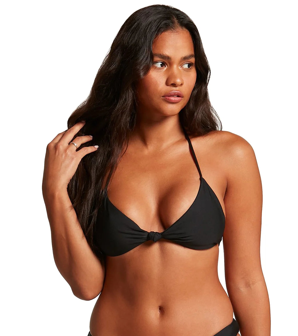 Volcom Women's Simply Seamless Triangle Bikini Top