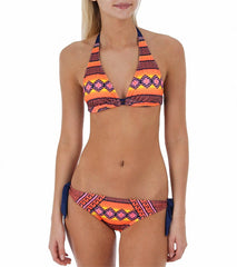 Hurley Swim Mayan Stripe Halter Top