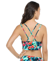 Body Glove Women's Colola Mel Crop Bikini Top