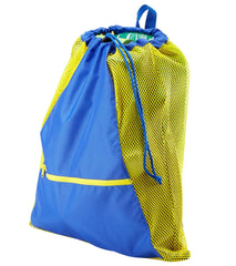 Sporti Premium Color Block Mesh Backpack