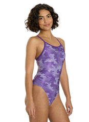 Sporti HydroLast Digi Camo Thin Strap One Piece Swimsuit (22-44)