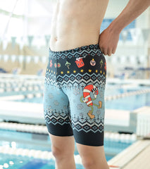 Sporti Granny Sweater Holiday Groovy Jammer Swimsuit
