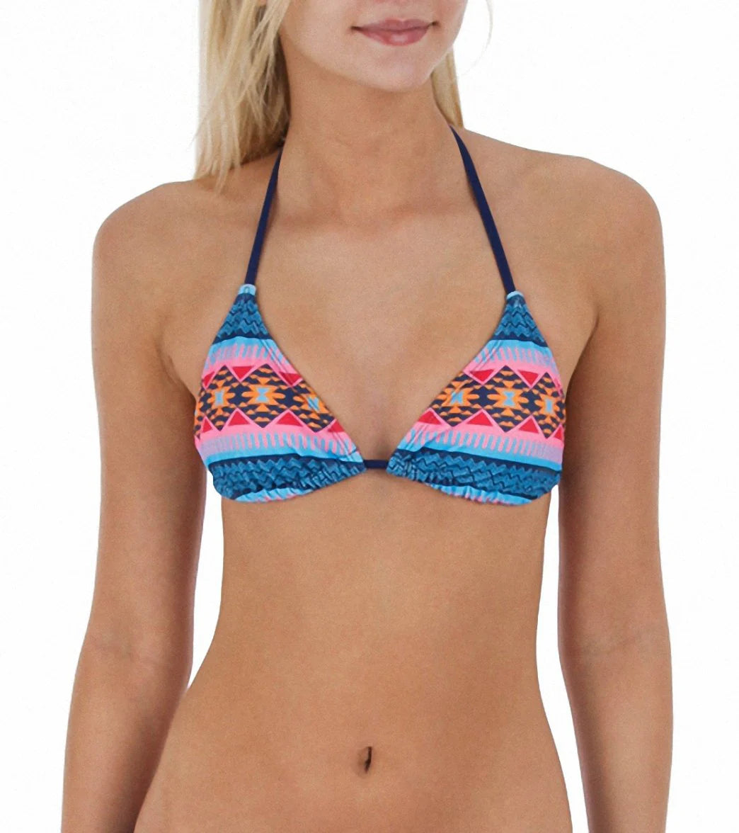 Hurley Swim Mayan Stripe Triangle Top