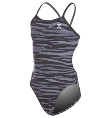 TYR Girls' Crypsis Cutoutfit One Piece Swimsuit